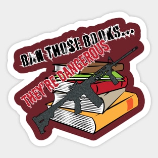 Ban the Books Sticker